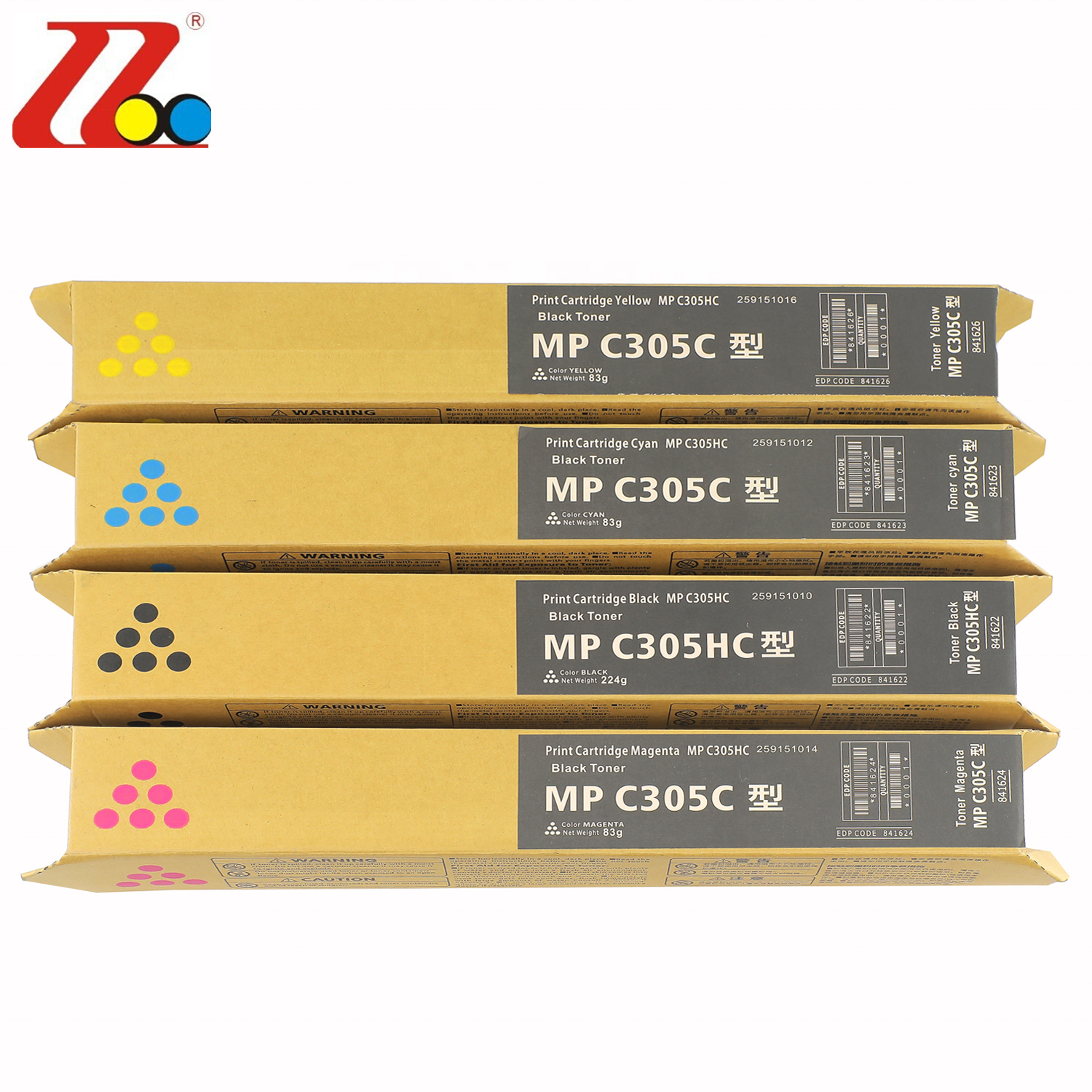Original Toner Powder MP C5503 Color Ceramic Toner For Ricoh MP C4503 C4504 C5503 C6003 C6004 Copiers