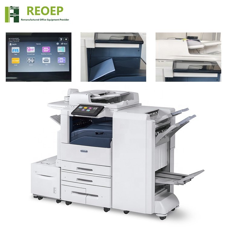 REOEP Copier Machine Office Multifunction A3 Printer Scanner Used Copier For Xerox C8045 8055 8070 Color Printer Machine