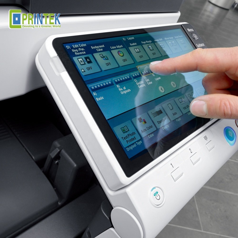 Heavy Duty Printers Colour Photocopy Machine For Konica Minolta Copier Bizhub C754 C754e Printer