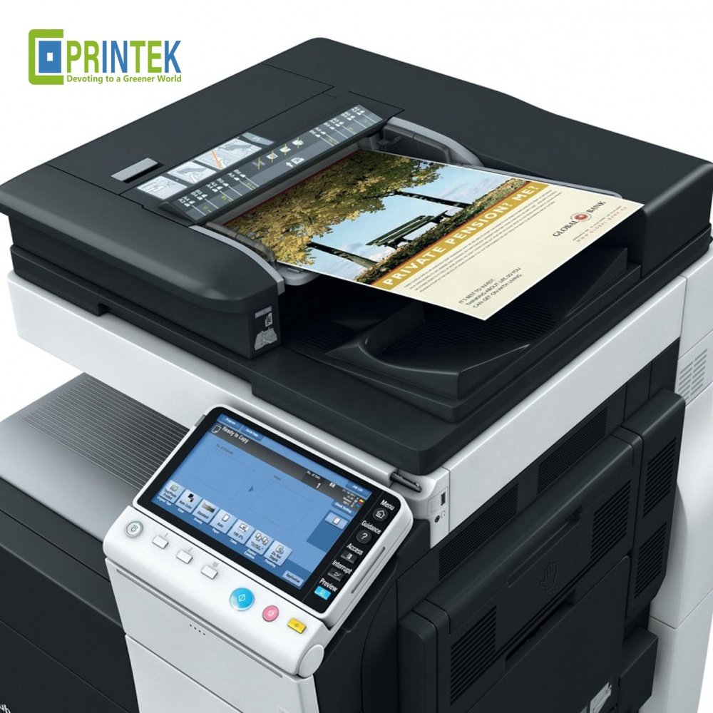 Heavy Duty Printers Colour Photocopy Machine For Konica Minolta Copier Bizhub C754 C754e Printer