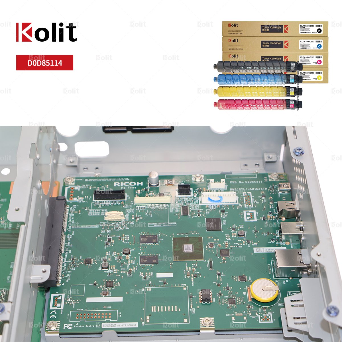 Original Genuine Ricoh print cable Power Board D0D85114 Copier Spare parts for ricoh IMC2510 IMC2000 office copier machine