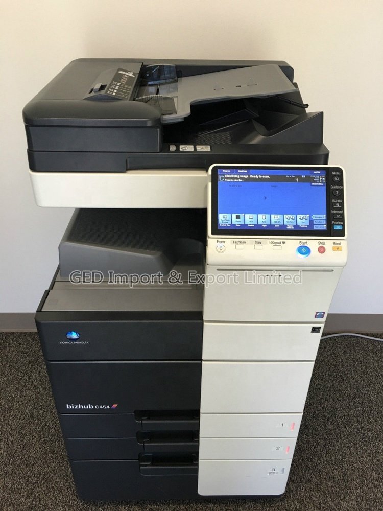 Guangzhou Used DI Reconditioned Digital Laser Image Printer Scanner Copier Photocopiers for Konica Minolta Bizhub C454 Press