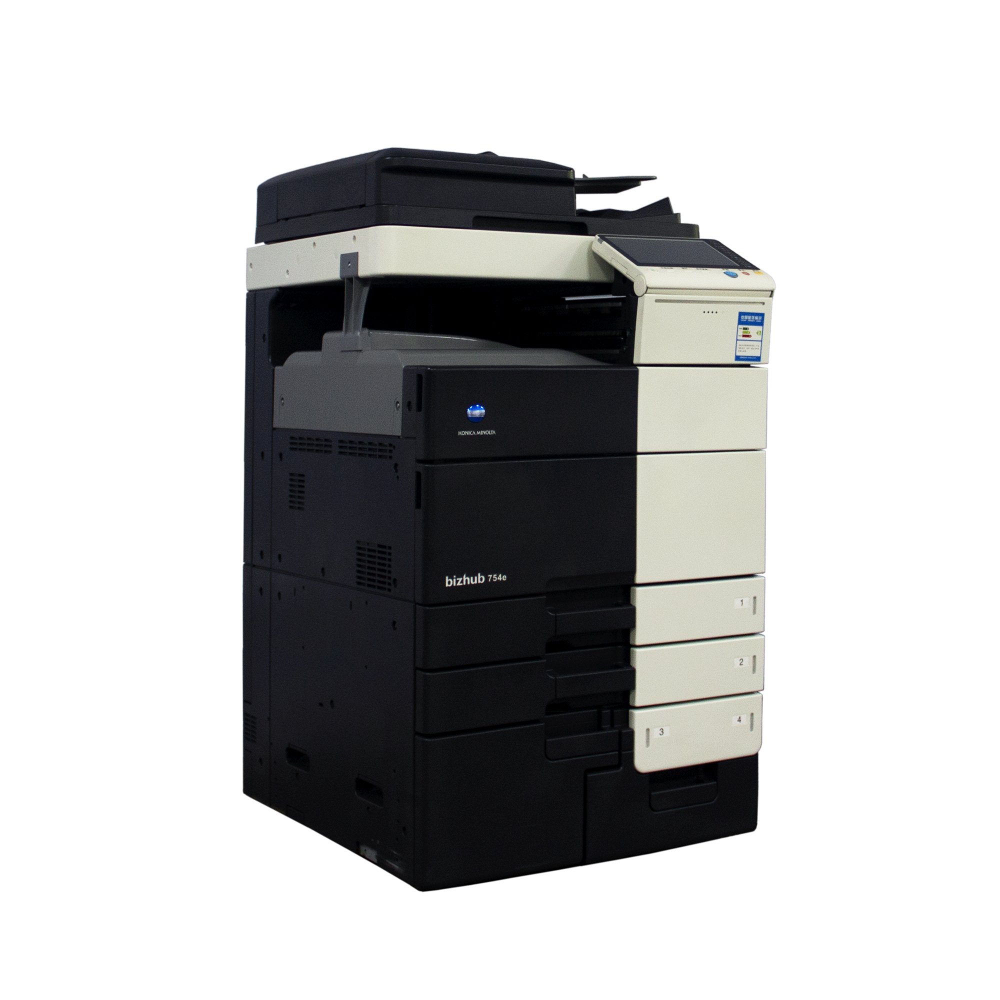 factory price black copier for konica minolta bh754 bh754e printer photocopying machines