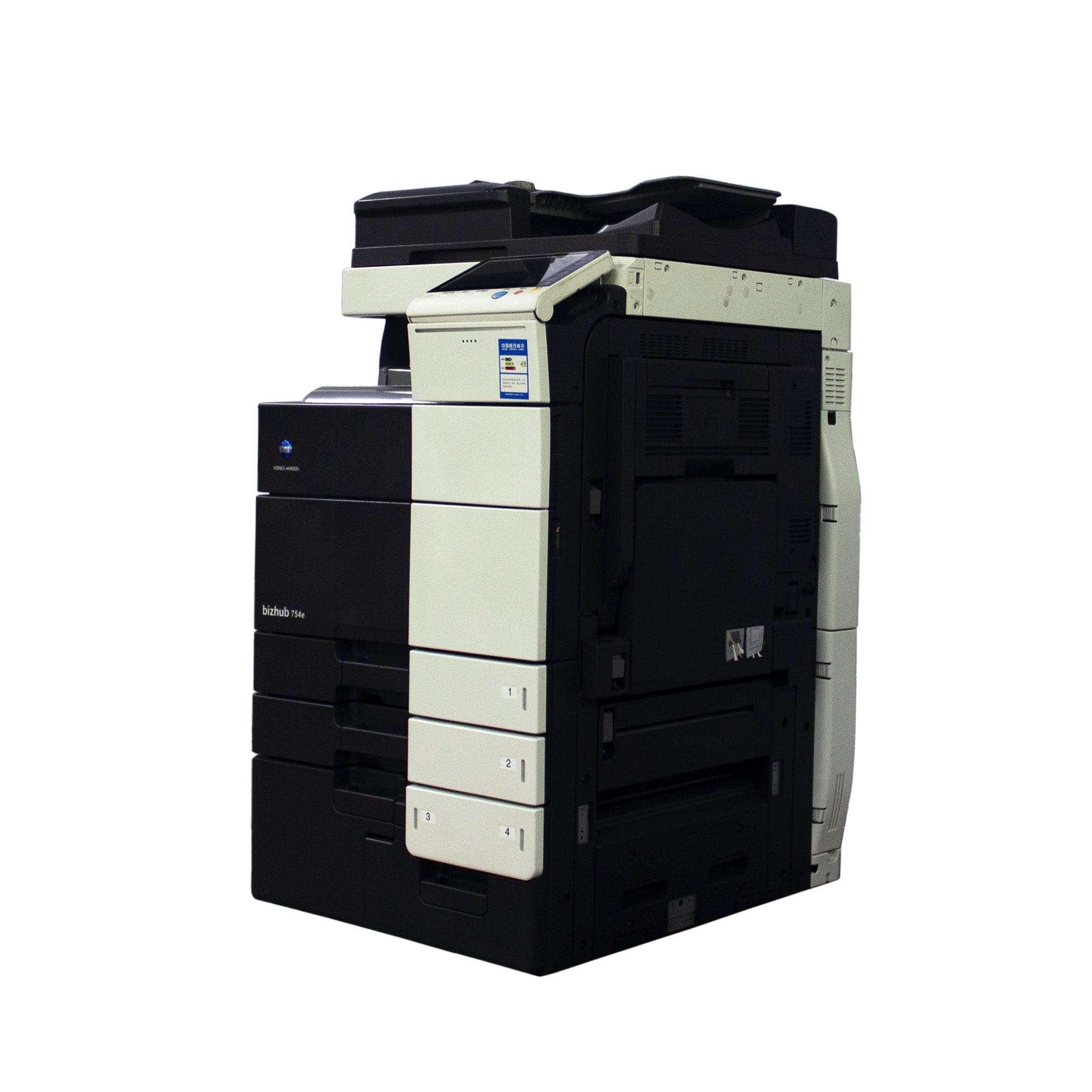 factory price black copier for konica minolta bh754 bh754e printer photocopying machines