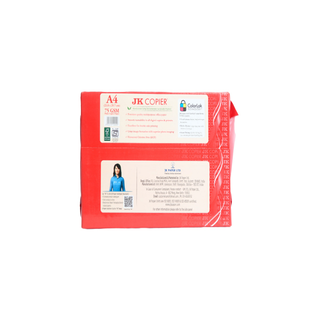 Office Copy Paper A4 Paper / JK Copier Copy Papers 80gsm, 75gsm for Sale