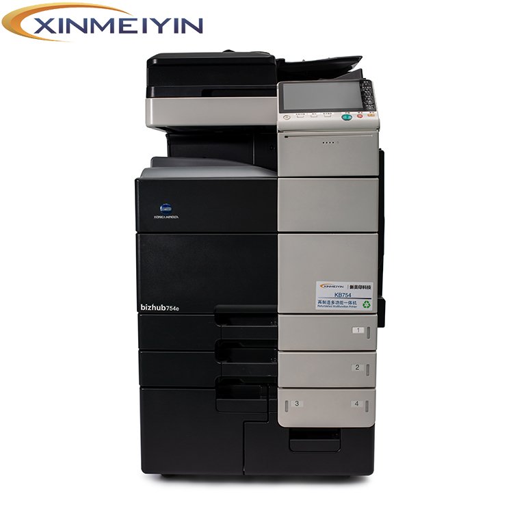 High Speed used copier machine for Konica Minolta bizhub B754 754 754e second hand printer mfp machine