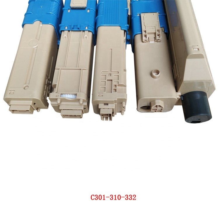 MC351 New Compatible Empty Toner Cartridge, 44469809,44469714,44469715,44469716, For OKI MC-351/352/361/362