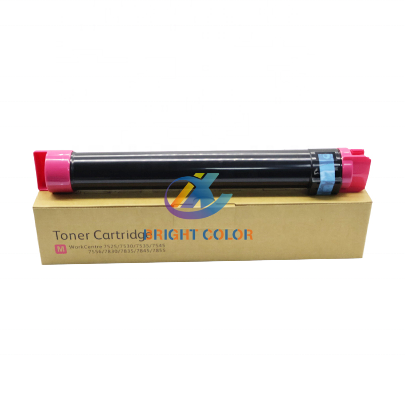 WC7525 Color Toner Cartridge Cost effective Long Life For Xerox WorkCentre 7525 7530 7535 7545 7556 7830 Copier Spare Parts