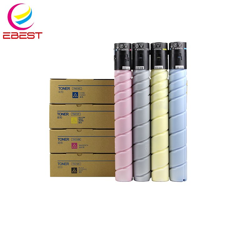 EBEST Compatible TN216 For Konica Minolta Copier Toner Cartridge BIzhub C220 C280 C360 Printer Color Toner Cartridge
