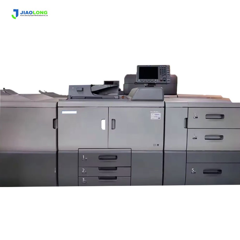 Black and White Ricoh PRO 8100 8110 8120s Digital Duplicator Print Machine Multifunction Large Format Copier/Printer Used