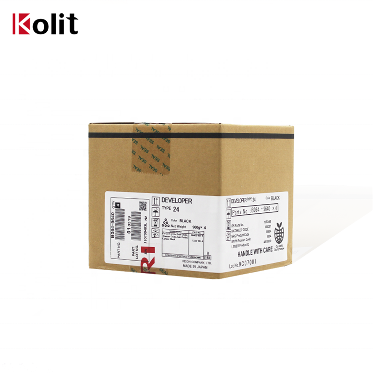 Best Quality B0649640 Developer Type 24 Original Developer For Ricoh Black and White Copier MP 6001 7001 8001 7500