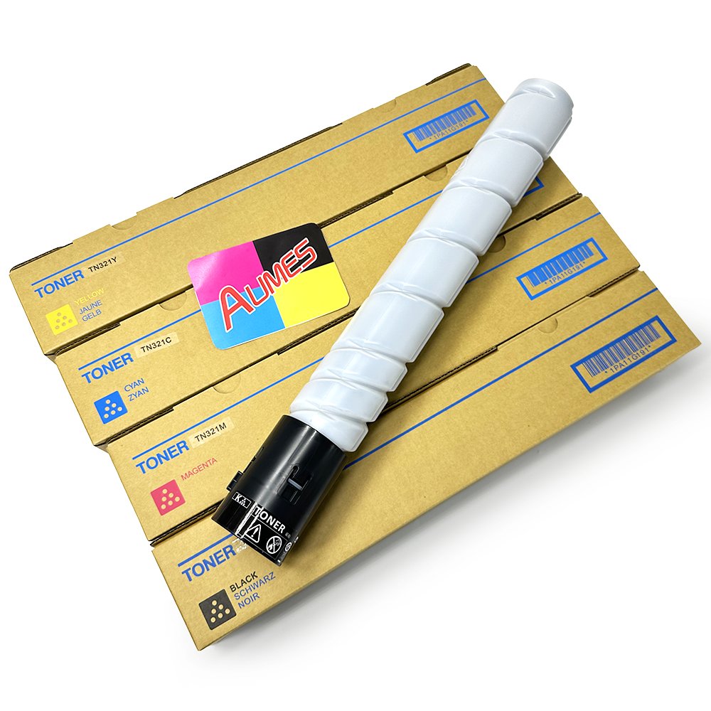 Factory Wholesale TN321 TN 321 TN-321 Color Toner Cartridge For Konica Minolta Bizhub C224 C364 C284 C7822 C7828 Photocopier