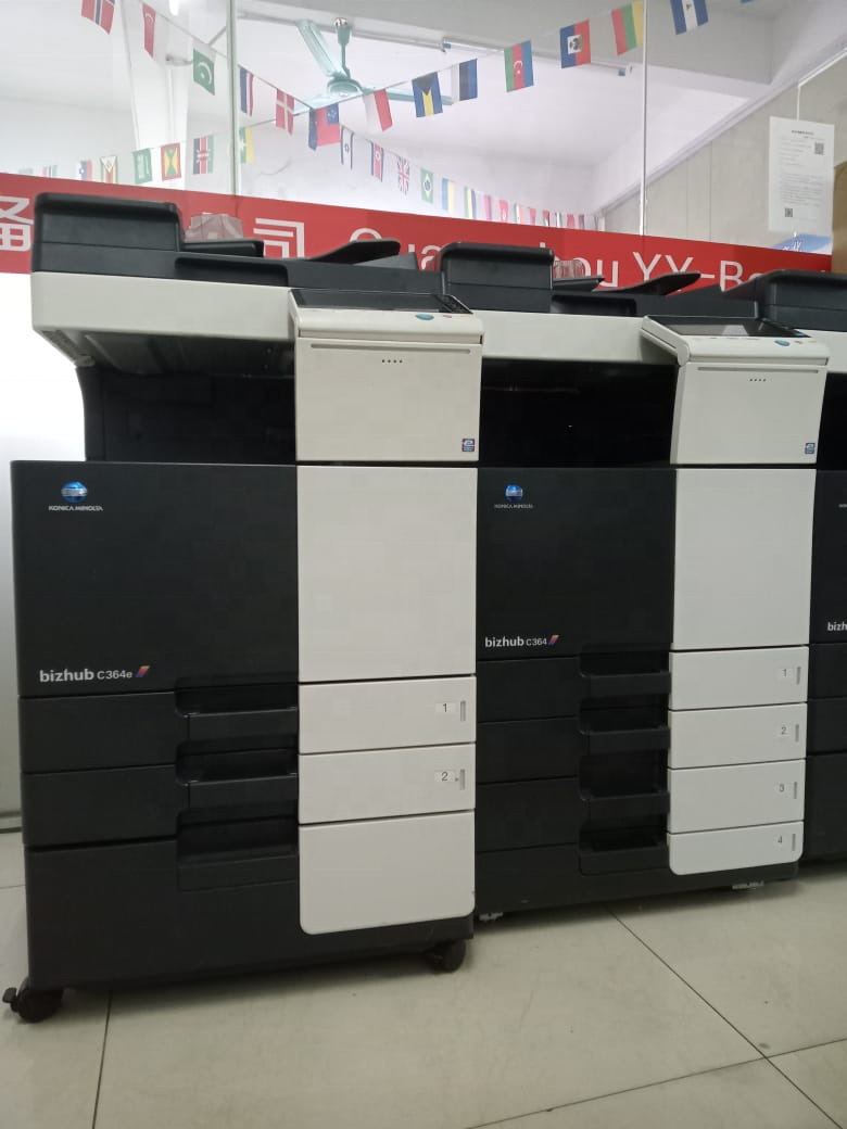 Best Selling Refurbished Color Copier Machine For Konica Minolta Bizhub C364 photocopier
