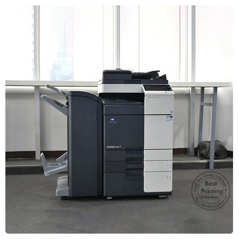 all in one printer scanner copier Konica Minolta bizhub C458/C558/C658/C368 color laser used printer with scanner and copier