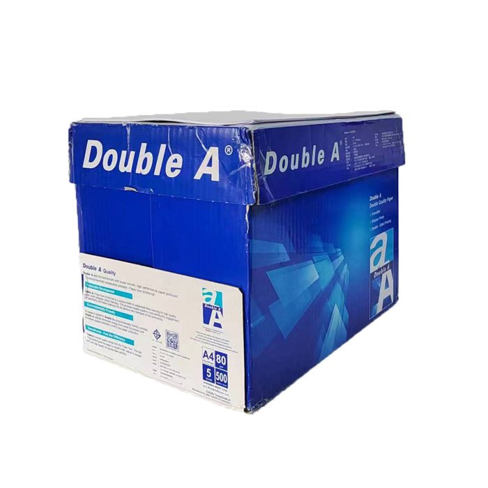 Top quality 80gsm Double paper A4 paper White paper Multipurpose Photocopy for Printers and Copiers