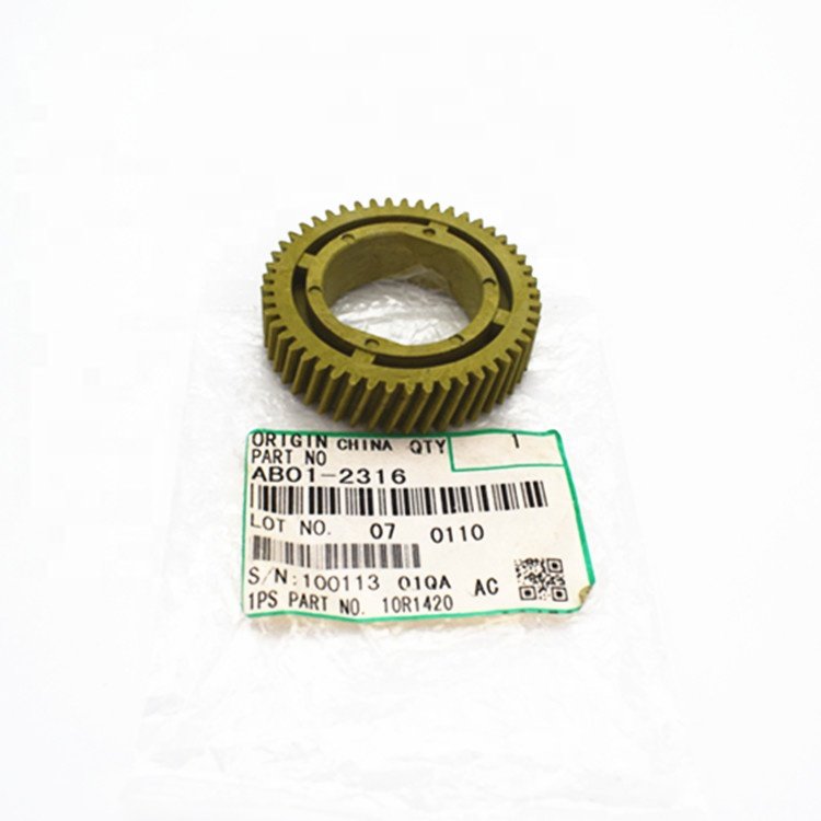 AB012316 Copier Spare Parts for ricoh AF 1075 1060 MP 9001 9002 49T Upper Fuser Roller Gear