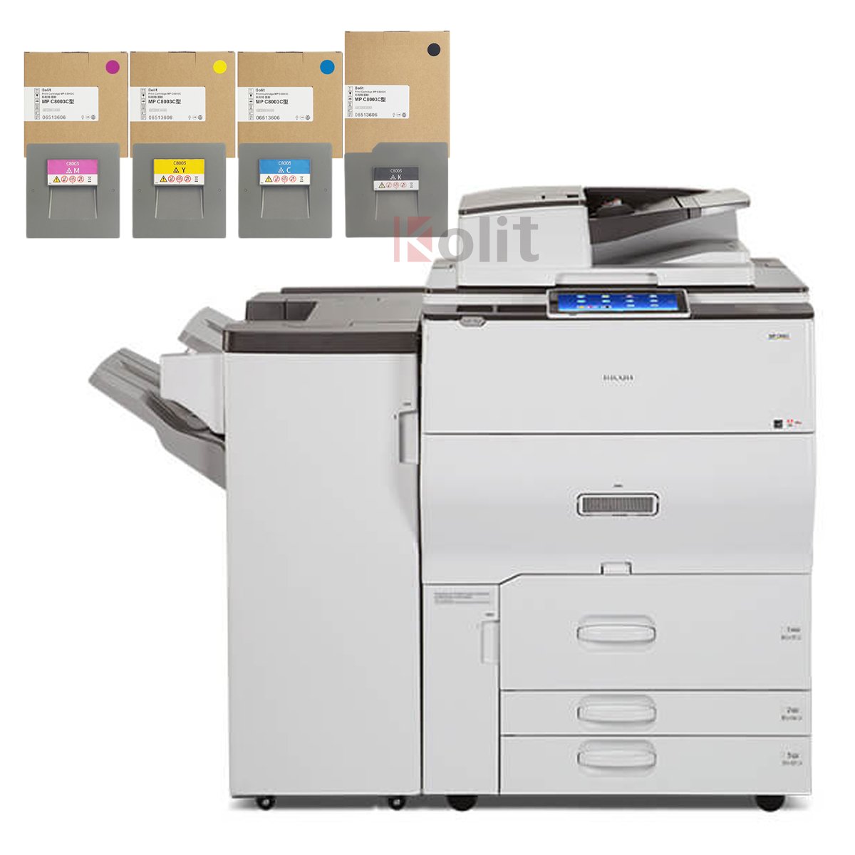 Top Quality photocopier machine MPC6503 Used and Remanufactured Fotocopiadora printer scanner copier For Ricoh MPC6503 C8003