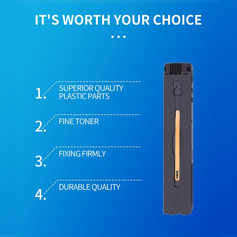 YuZhiQi Compatible Copier Toner Cartridge For Xerox DocuColor 550 560 570 C5580 C6680 C7780 C60 C70 C75 J75 Color Toner Refill