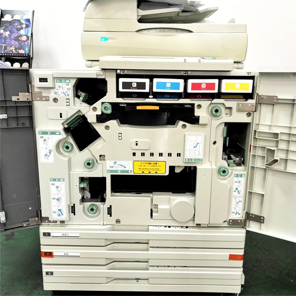 Used Printer for Riso Comcolor 7050 7110 7150 7200 7250 9050 9150 Printer for Riso Inkject Duplicator Copier