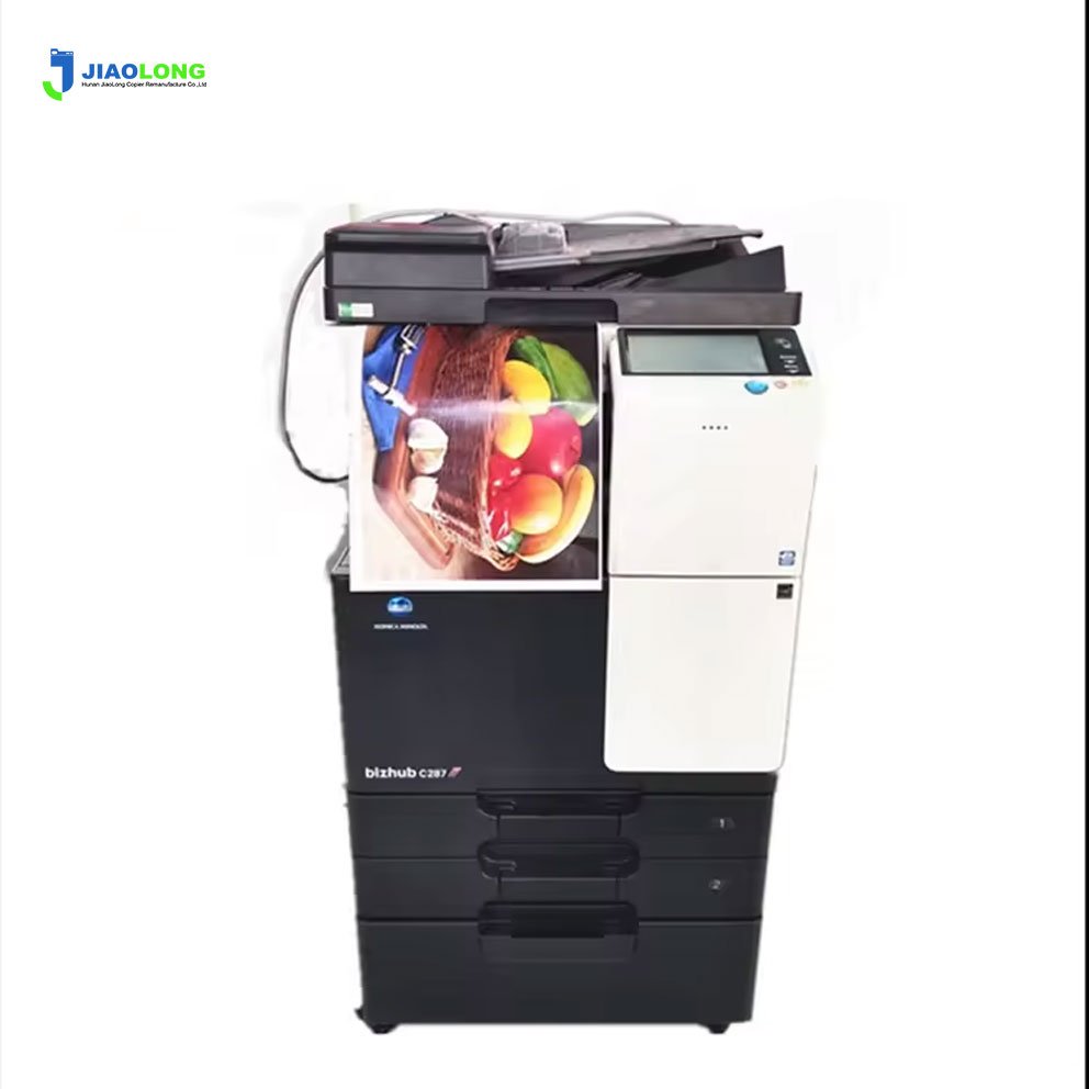 Refurbished Photocopier Machine Laser Digital Colored Copier For Konica Minolta Bizhub C227 C287