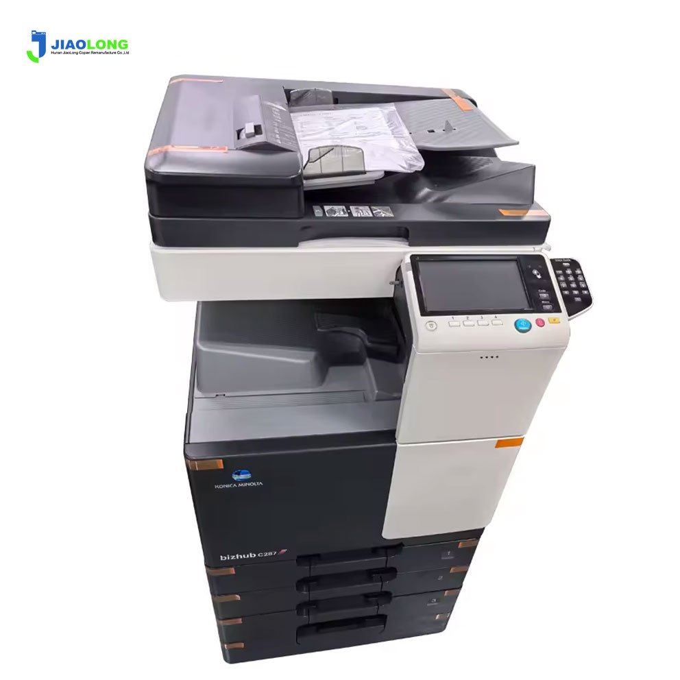 Refurbished Photocopier Machine Laser Digital Colored Copier For Konica Minolta Bizhub C227 C287
