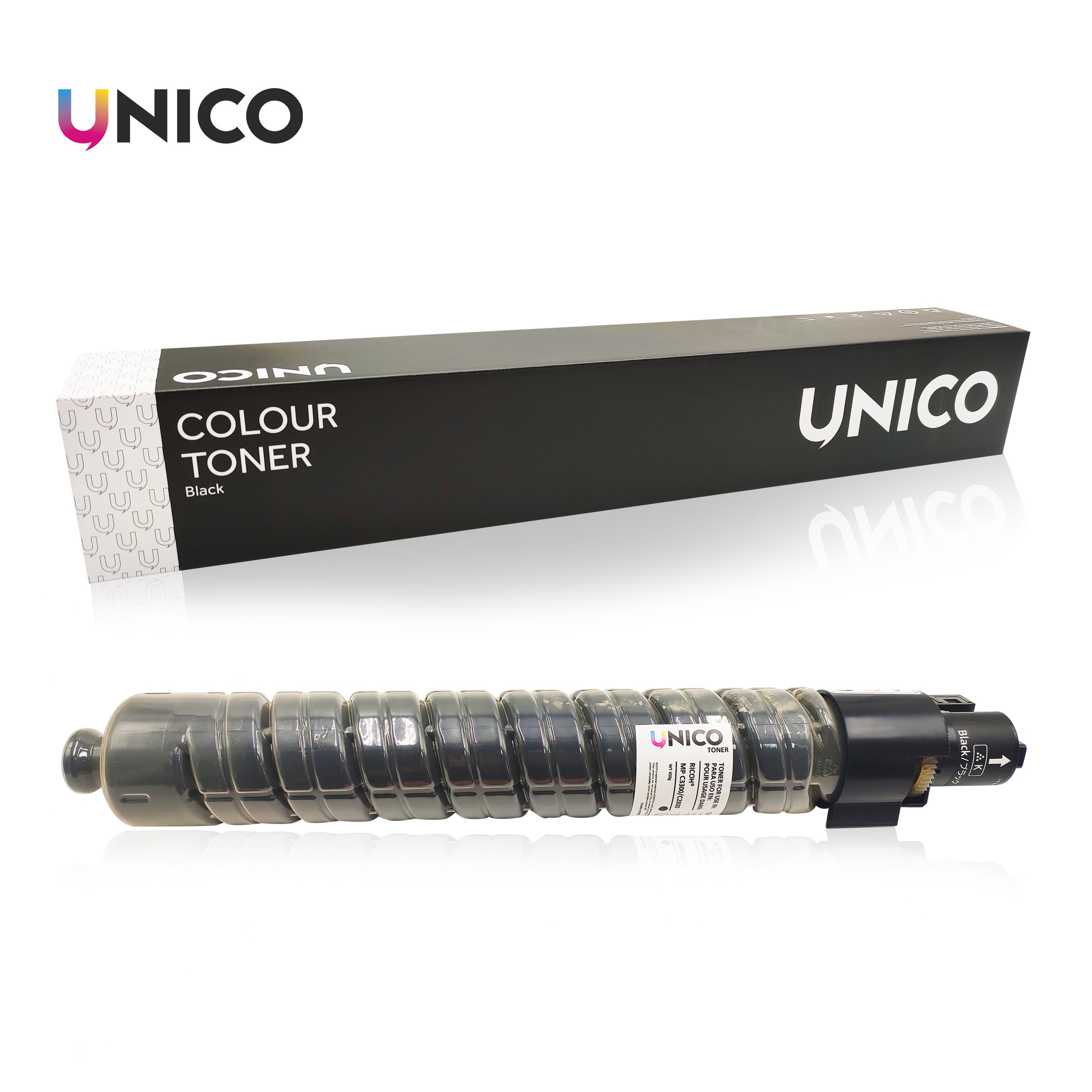 UNICO High Yield Color Toner Cartridge Compatible IMC3500 IM C3500 3500 for Ricoh IMC3500 IMC3000 C3000 copier toner