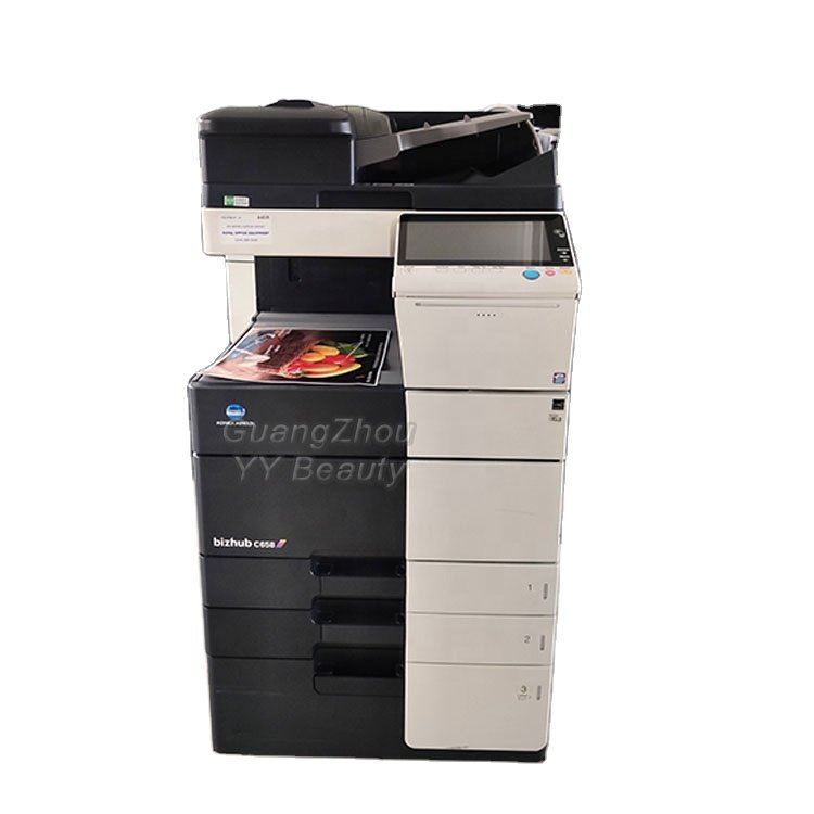 Refurbished Used MFP Laser Color Printer A3 Copier Photocopiers for Konica Minolta Bizhub Colour Printer C458 C558 C658