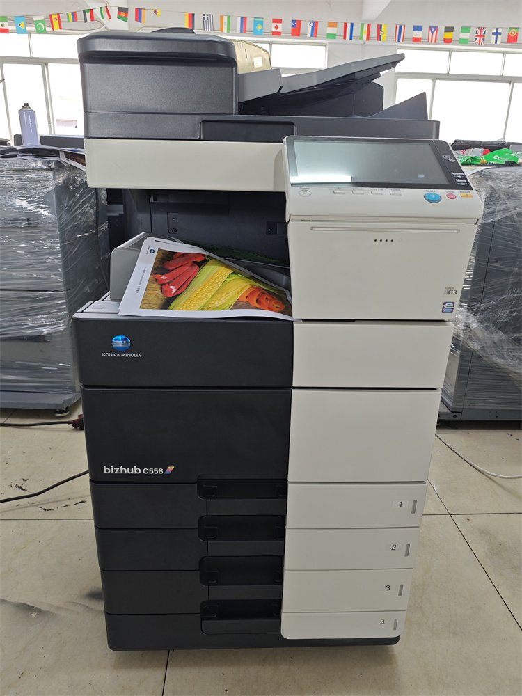 Refurbished Used MFP Laser Color Printer A3 Copier Photocopiers for Konica Minolta Bizhub Colour Printer C458 C558 C658