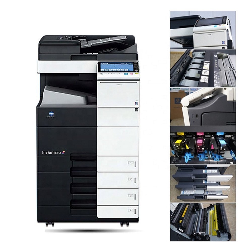 Used Second Hand Multifunction Scan Remanufacture Konica Minolta C554 C364 C454 Color Copier Machines