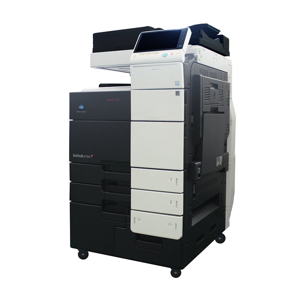Refurbished Publish hot used copiers machine for Konica Minolta Bizhub C754 photocopier color printer