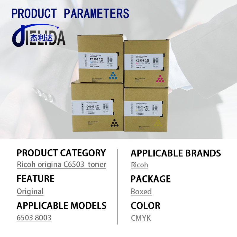 Genuine Original Ricoh Toner Cartridge for Mpc6503 Mpc8003 color copier