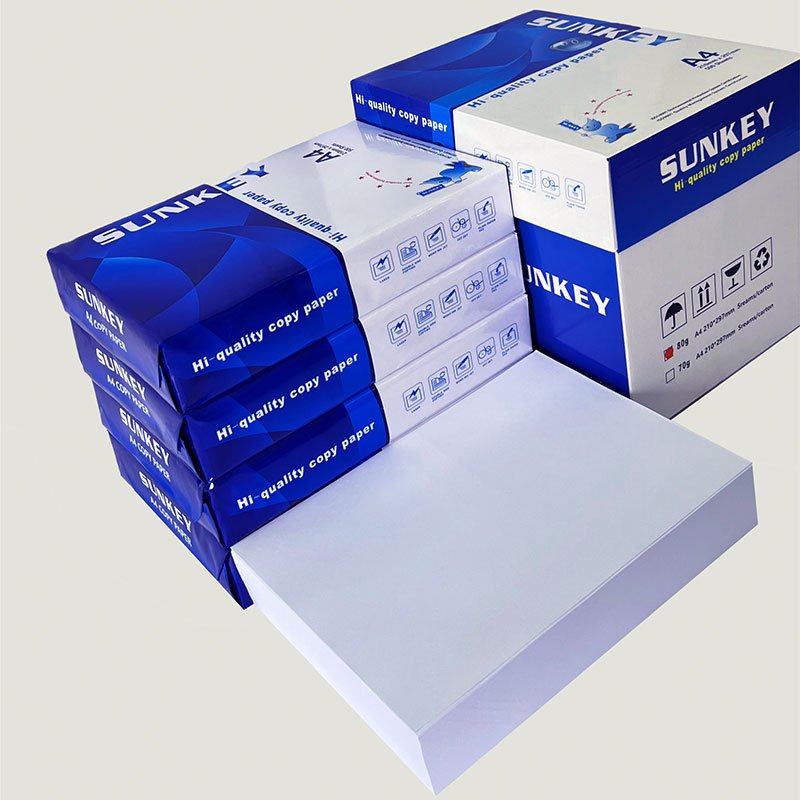 Wholesale Hard A4 Size 80 Gsm 75 Gsm 70 Gsm Printing Papier Ram Copier 500 Ream Sheets Double Bond Office A Copy Papel