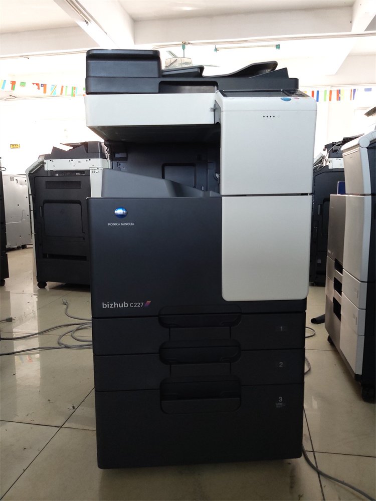 High Quality Refurbished Konica Minolta Bizhub C227 C287 Photocopy printer copier Machine