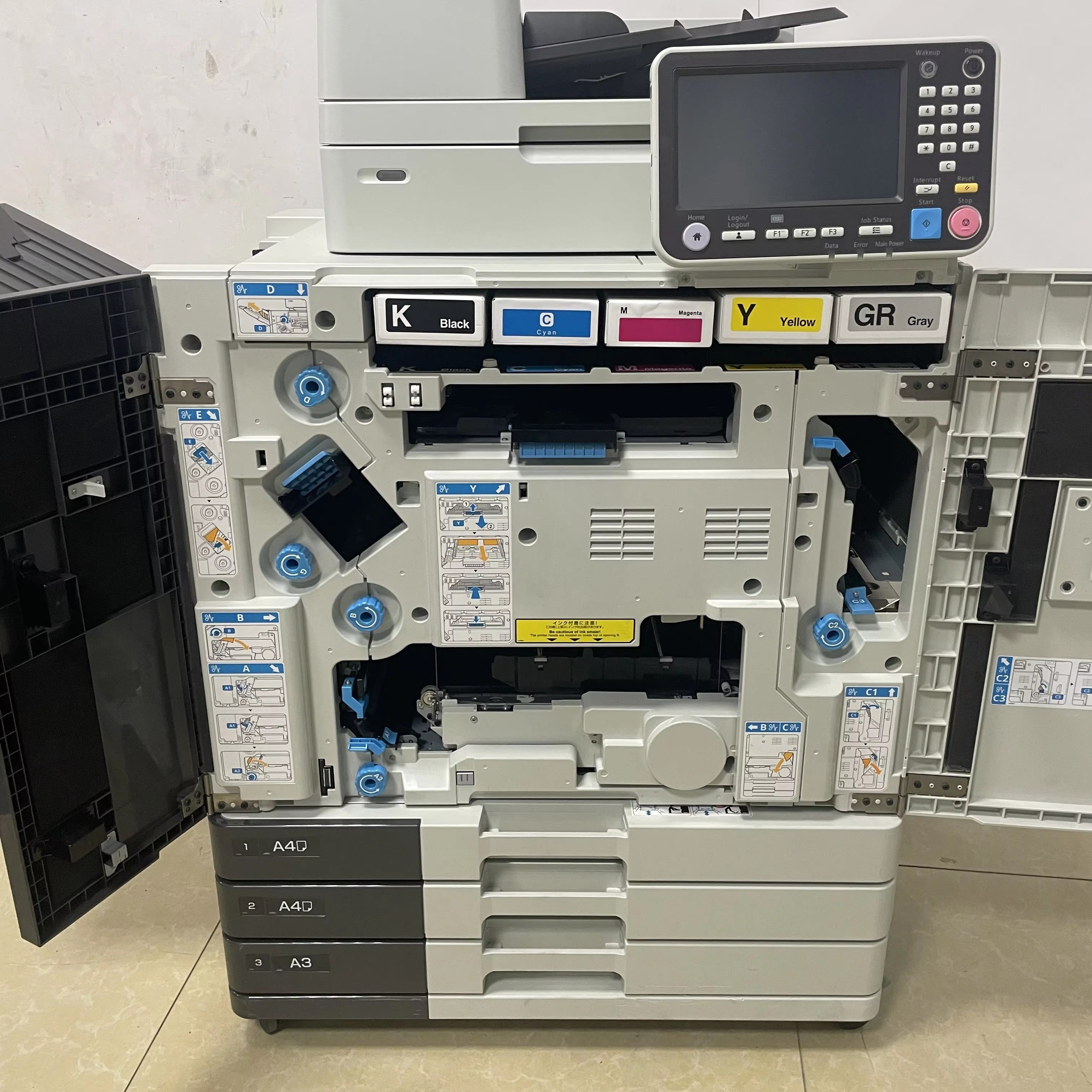 Supplier wholesale A3 Printer GD7330.GD963ComColo For Riso Digital Duplicator Used Copier Machine