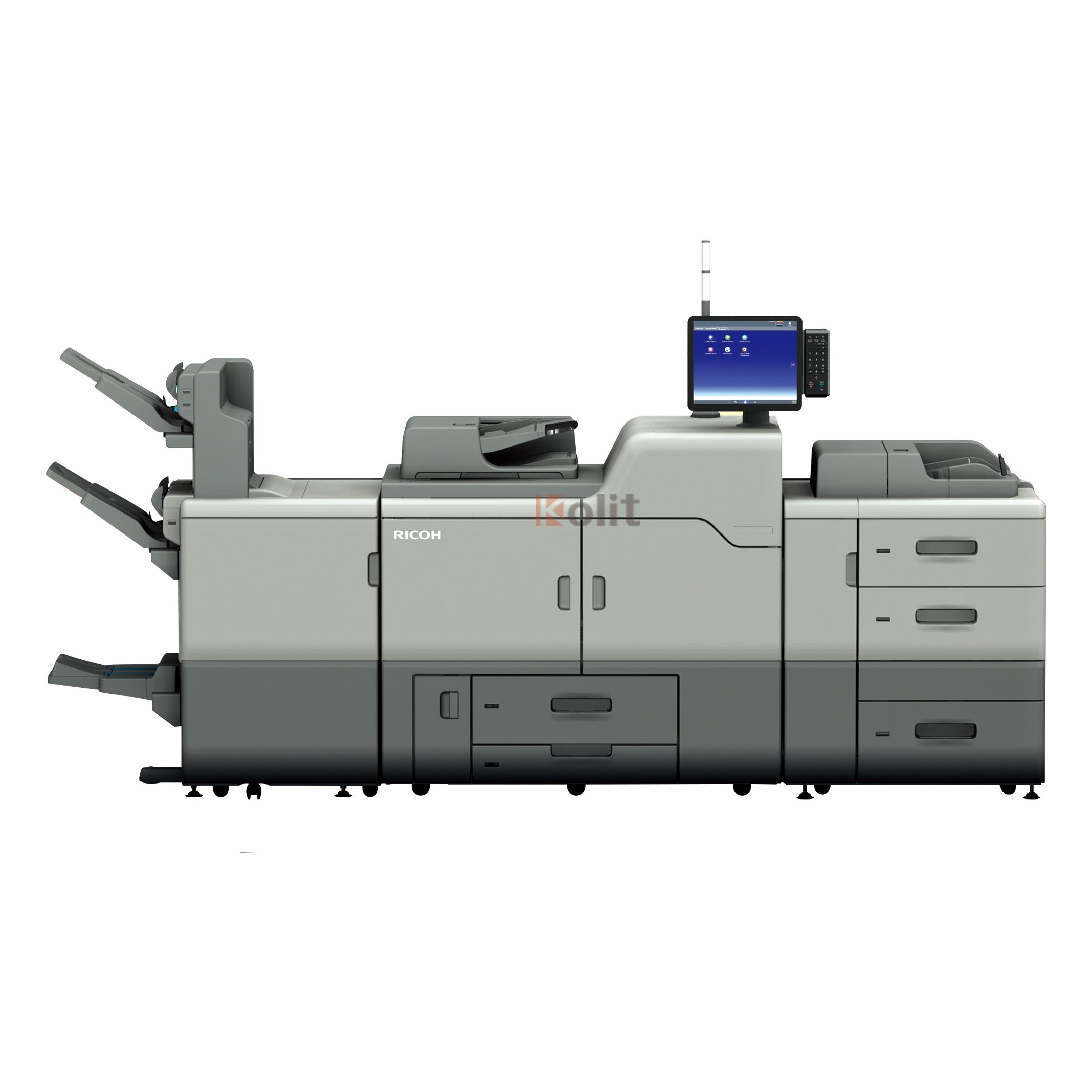 Wholesale Remanufacture Ricoh Pro C7200 7200S sheet fed Color production Copier machine Photocopier For Digital Production Press