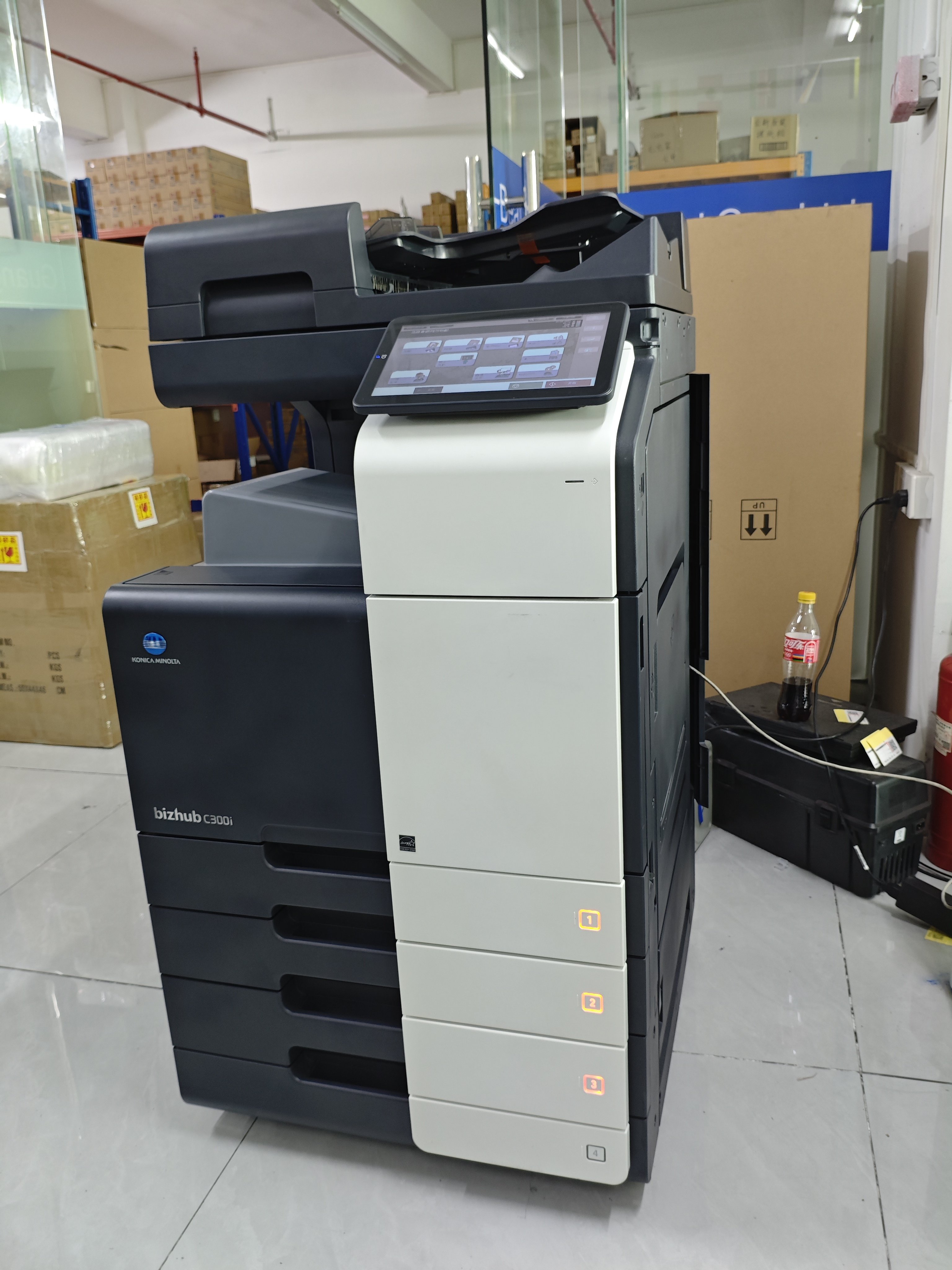 95% New Used Copier A3 Color Laser photocopier Machine For Konica Minolta BH C250i C300i C350i C360i C450i C550i C650i C750i