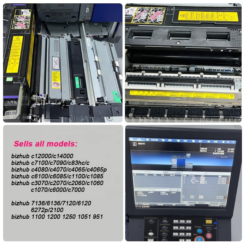 Konica Minolta bizhub C1060L 2070 1070 3070 4070 7000 1085 1100 6100 6000 1070 1200 1250 951 1051 used copier printer