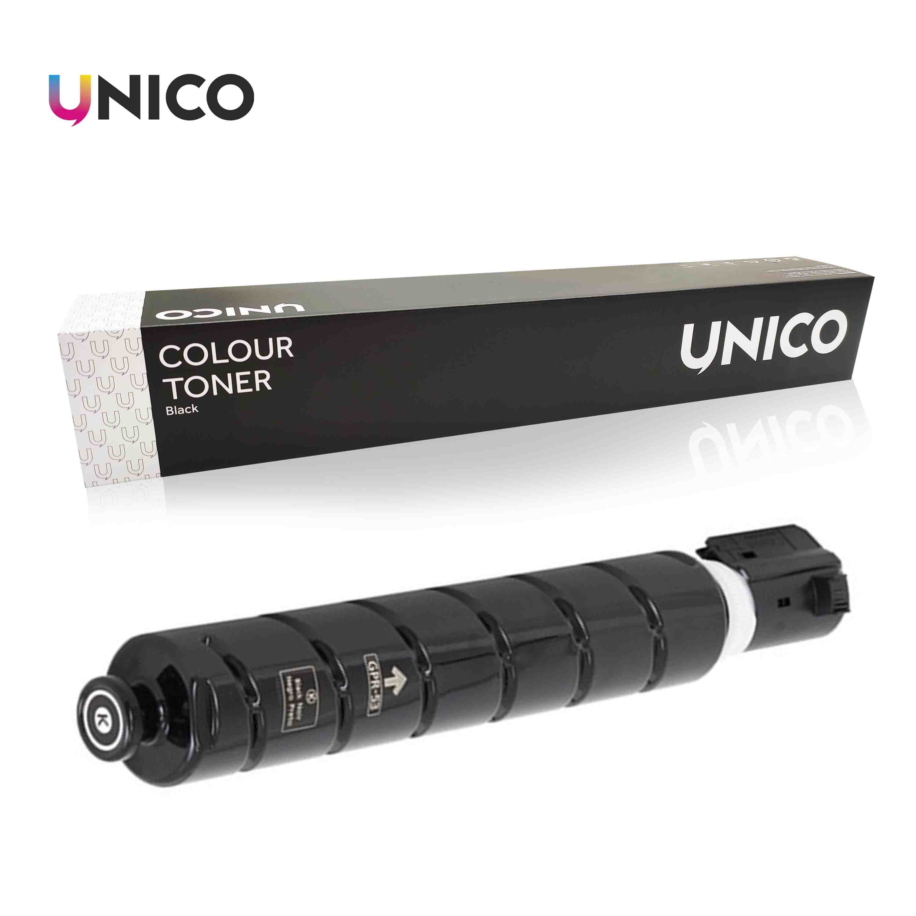 UNICO Compatible japan universal color toner NPG67 GPR-53 C-EXV49 copier Toner Cartridge for Canon AR C3330 3325 3320 bulk toner