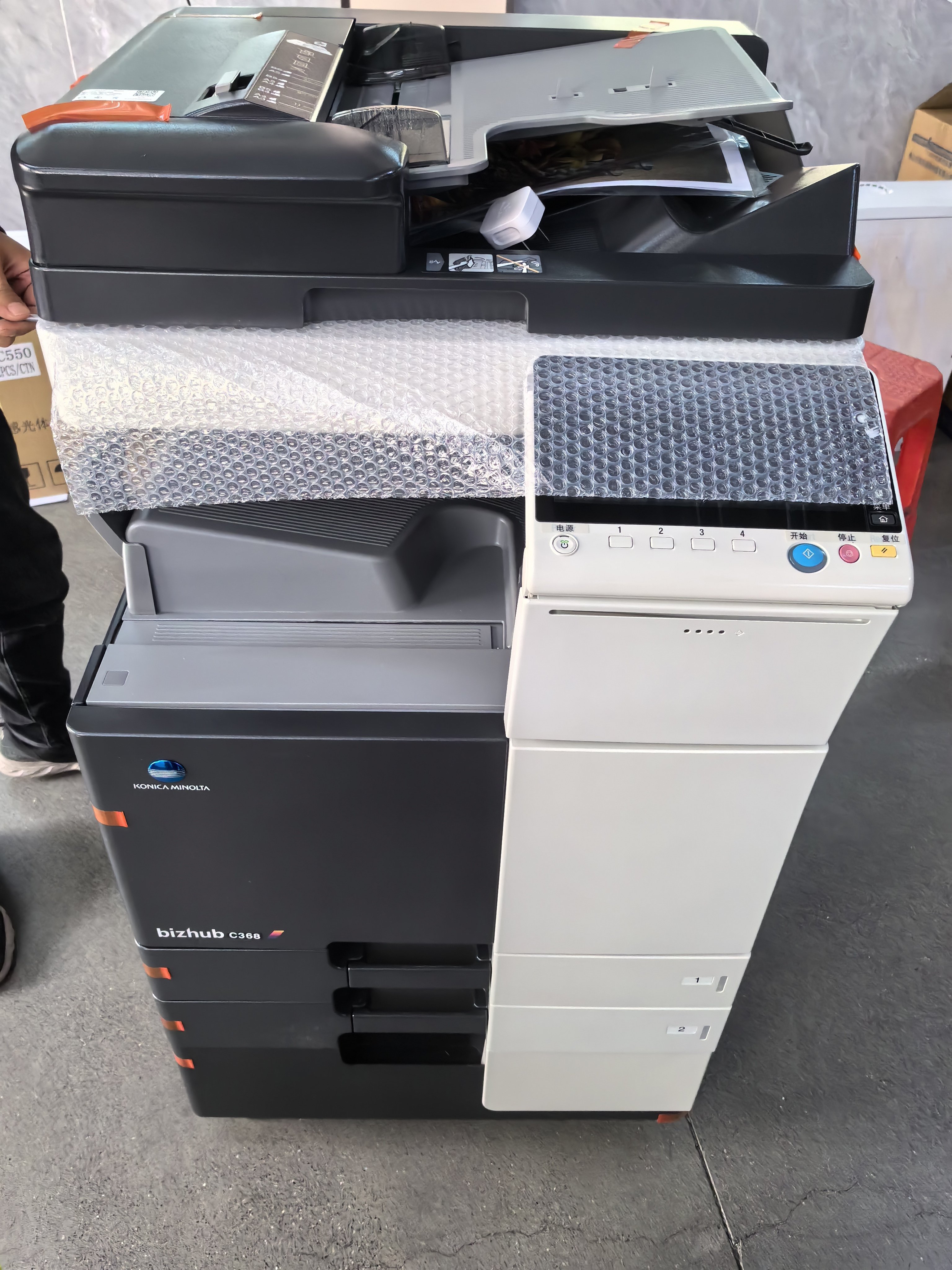 Refurbished Used konica minolta bizhub C368 photocopier Machine Bizhub Printer Machine C368 C658 C558 C458 copiers machine