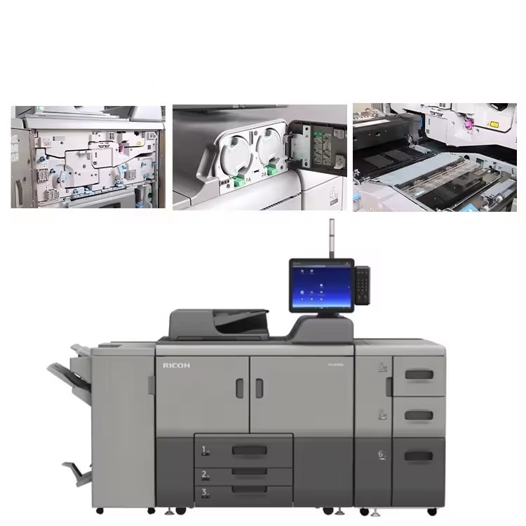 High Yield Monochrome printer scanner copier machine for Ricoh Pro 8300 8310 8320s High speed 90% new Refurbished Photocopier