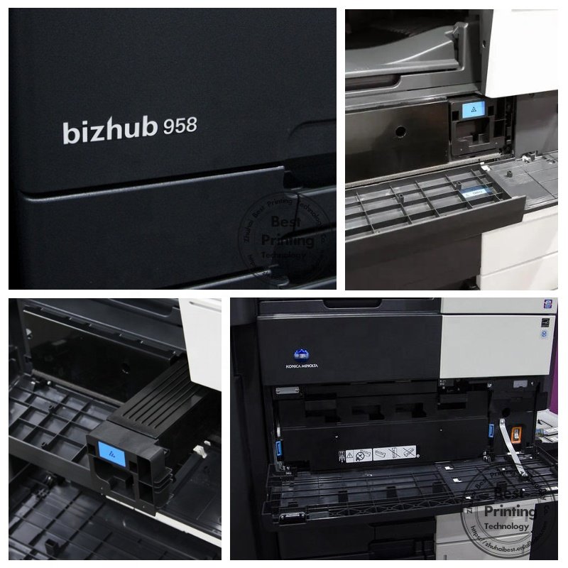 Used Konica Minolta bizhub 958 808 758 754 654 A3 high speed black and white laser photocopier printer scanner copier all-in-one
