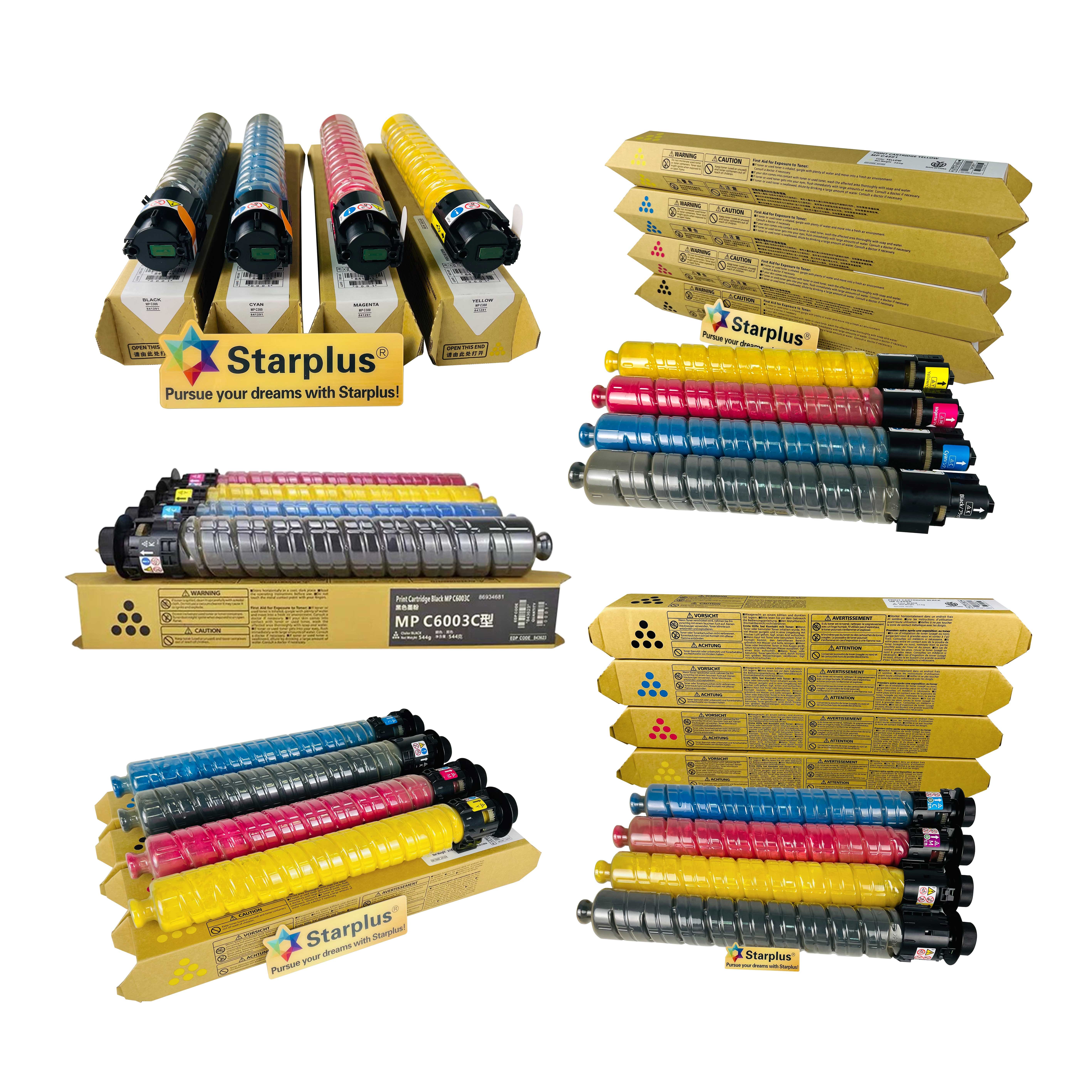 Manufacture Compatible MPC2003 MPC2503 MP3503 Copier Toner Cartridge for Ricoh MPC2003 2011 2503 copier machine