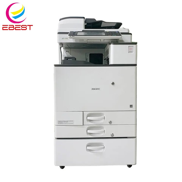 EBEST Used Copier for Ricoh Aficio MPC6502 Second-hand Photocopier MP C6502 Printer Machine