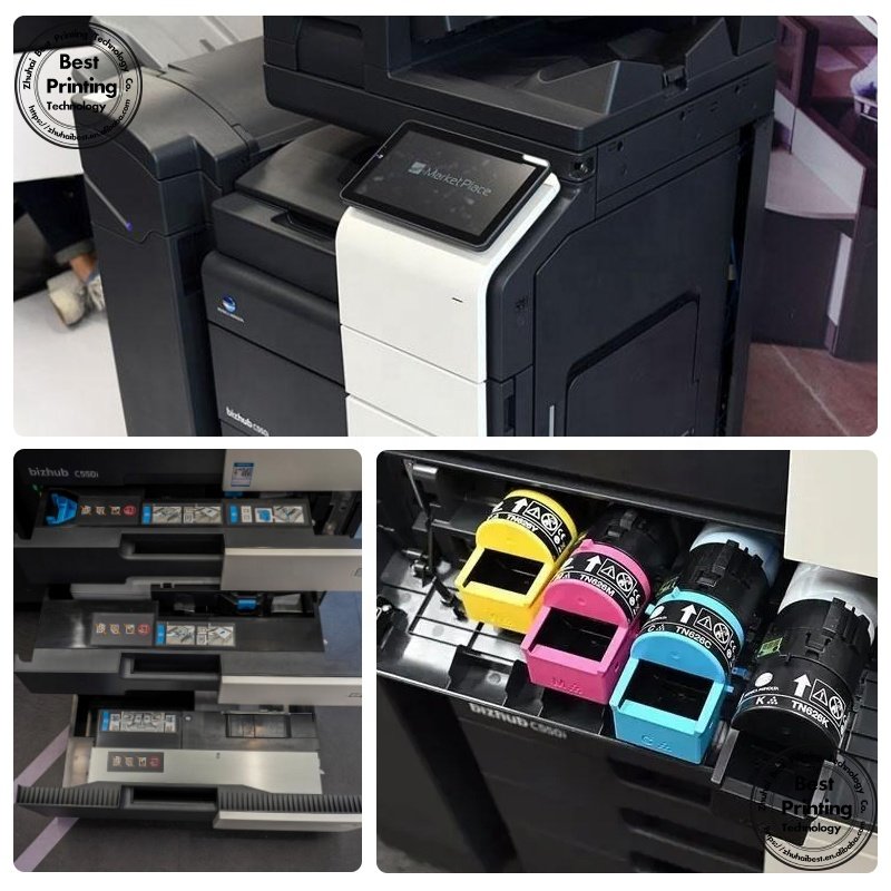 95% new Used color laser photocopier konica minolta bizhub C360i C450i C550i C650i C750i copier printers copiers print machine