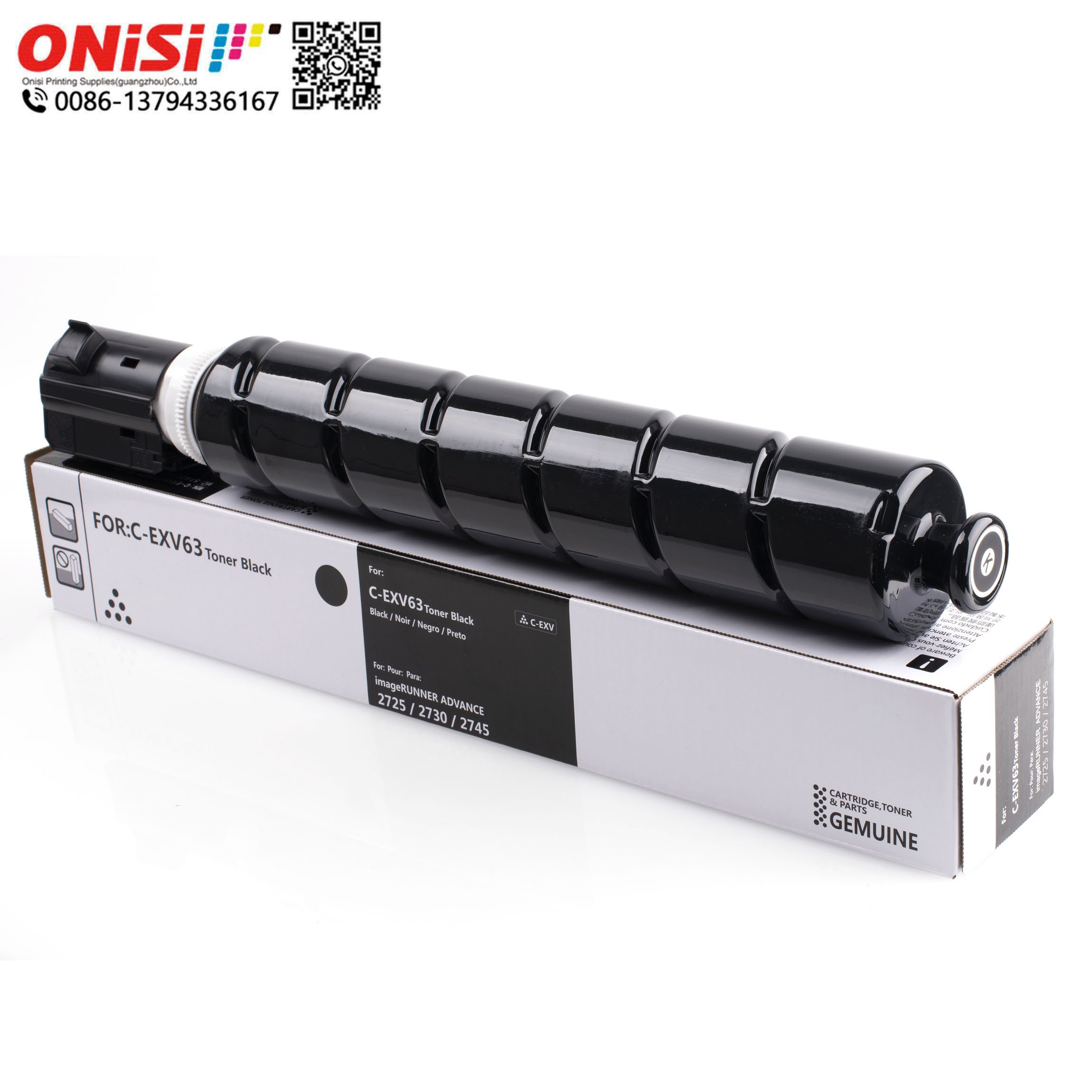 Factory Sale For Canon Npg87 Gpr65 Cexv63 Copier Toner Cartridge Ir--adv 2725 2730 2735 Gpr-65 C-exv63 Small Capacity
