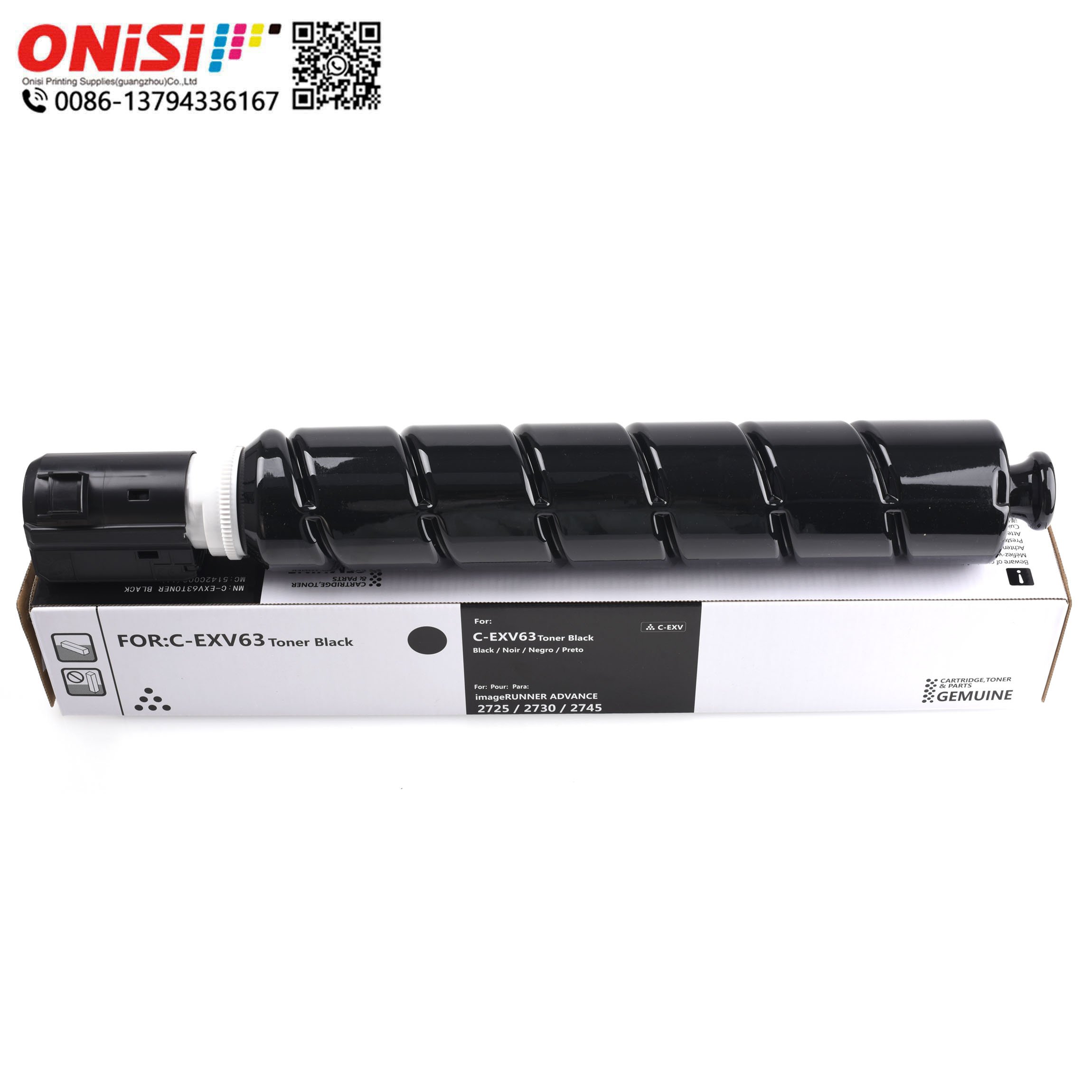 Factory Sale For Canon Npg87 Gpr65 Cexv63 Copier Toner Cartridge Ir--adv 2725 2730 2735 Gpr-65 C-exv63 Small Capacity