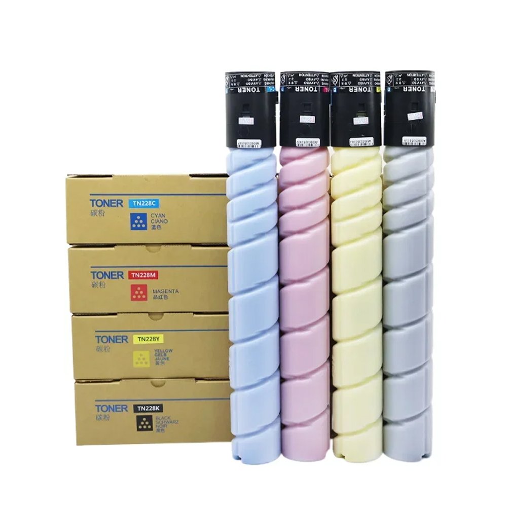 Genuine Compatible TN228 TN229 Konica Minolta Toner For Konica Minolta C226i C286i C7222i C7228i Copier Color Toner Cartridge