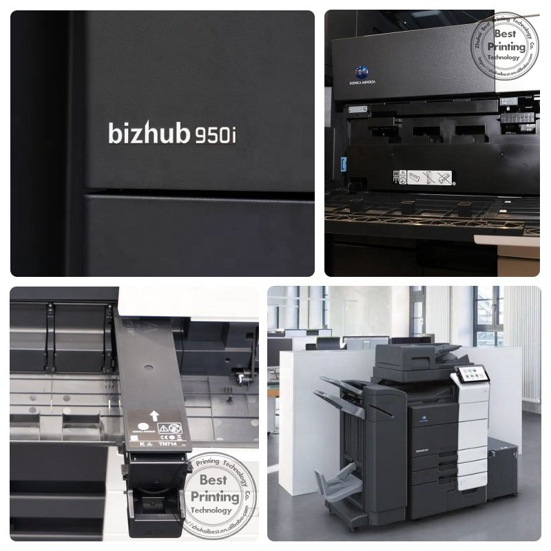 Konica Minolta used high speed copier bizhub 950i 750i 650i 550i 450i 360i 300i black and white A3 printer scanner all in one