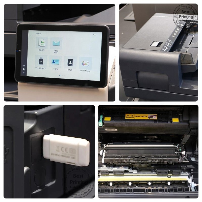 Konica Minolta used high speed copier bizhub 950i 750i 650i 550i 450i 360i 300i black and white A3 printer scanner all in one