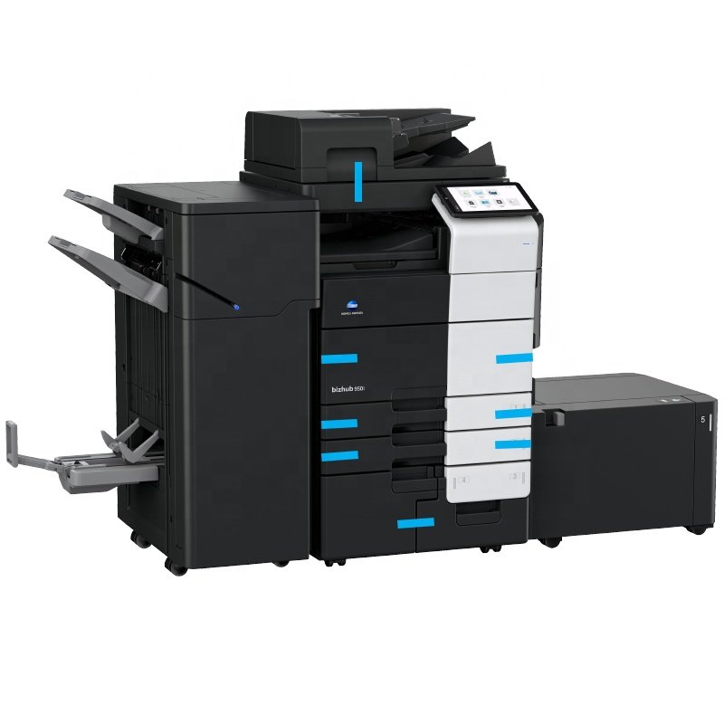 Konica Minolta used high speed copier bizhub 950i 750i 650i 550i 450i 360i 300i black and white A3 printer scanner all in one